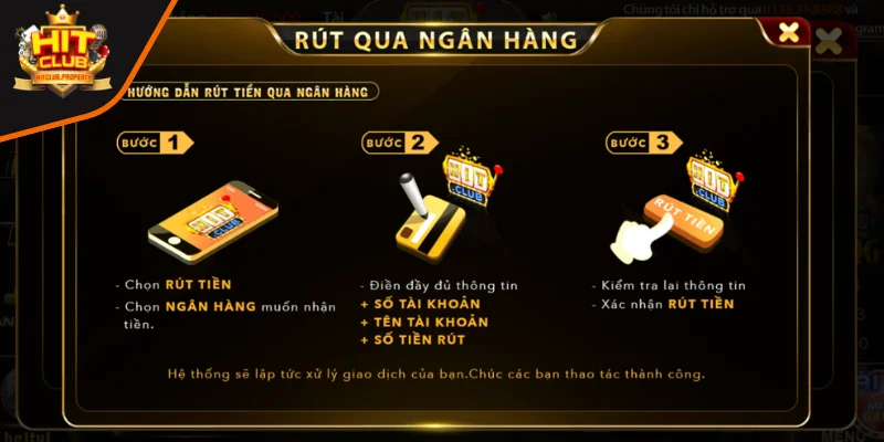 Lưu ý khi rút tiền từ Hitclub bảo mật an toàn