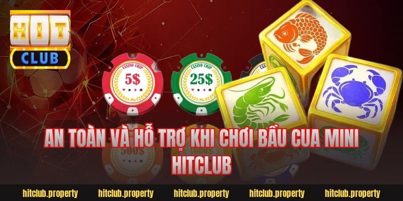 An toàn và hỗ trợ khi chơi bầu cua mini hitclub