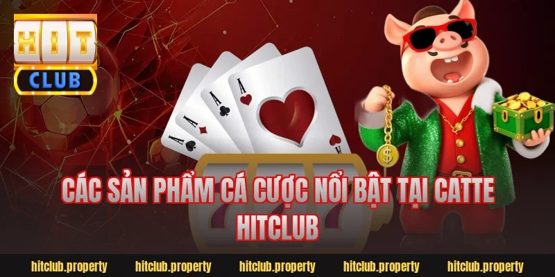 Các Sản Phẩm Cá Cược Nổi Bật Tại Catte Hitclub