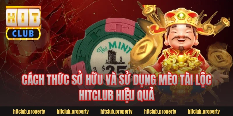 Cách thức sở hữu và sử dụng mèo tài lộc Hitclub hiệu quả
