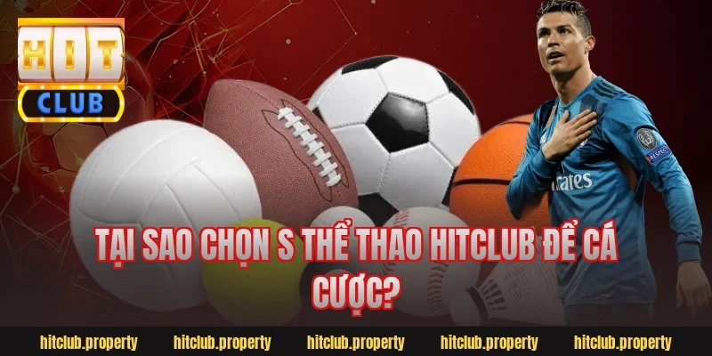 Tại sao chọn s thể thao hitclub để cá cược?